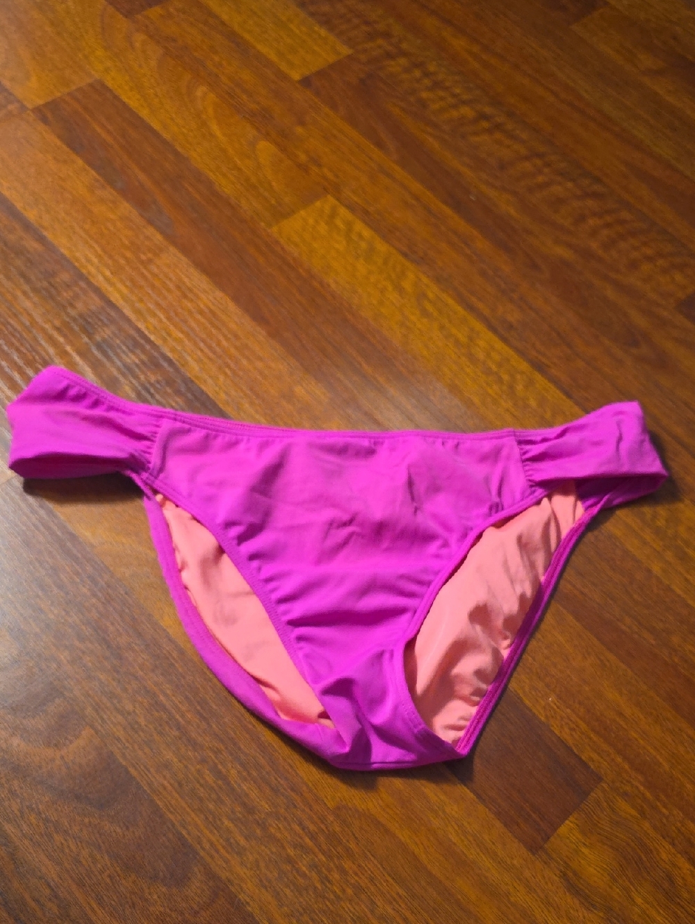 PINK Victoria's Secret Pink and Coral Bikini Bottoms